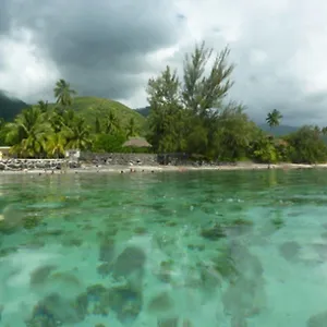 Pension Te Miti - Plage-beach 200m - Mahana Parc & Vaiava Beach Pk18 - Ou Dortoir Punaauia (Tahiti)